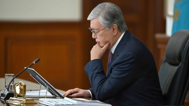 President Kassym-Jomart Tokayev
