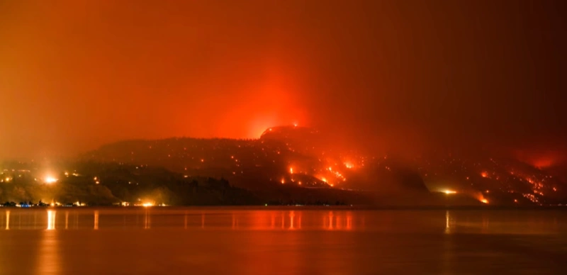 Canada, British Columbia, wildfires