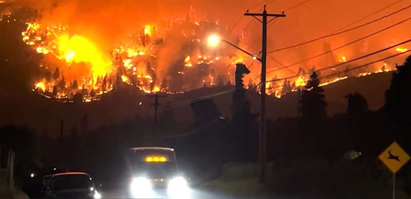 Canada, British Columbia, wildfires