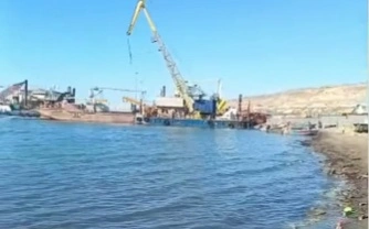Маңғыстауда Каспий теңізіне май төгілген бейнежазба тарады 