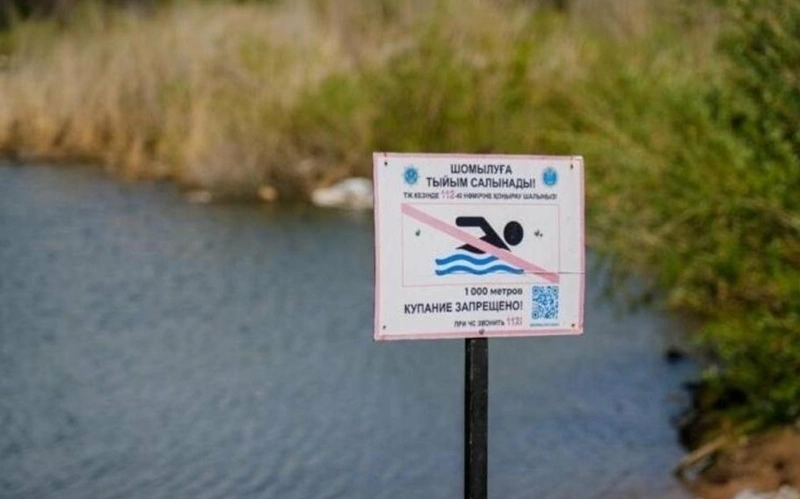Елорда тұрғыны шомылуға тыйым салынған жерде суға түскені үшін жазаланды