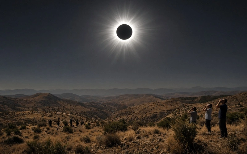 Spain, solar eclipse, wildfire risk, Valencia