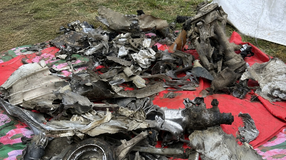 Псков облысынан құрамында қазақстандық болған ұшақтың қалдықтары табылды