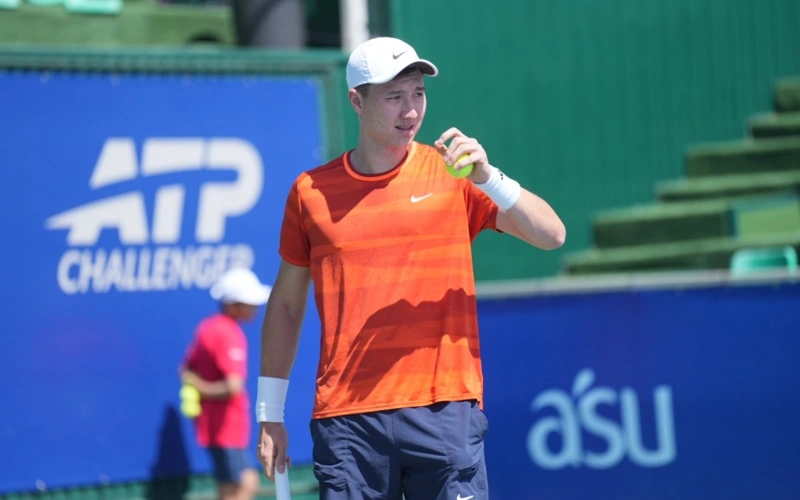 Бейбит Жукаев вышел во второй круг турнира ATP Challenger в Астане