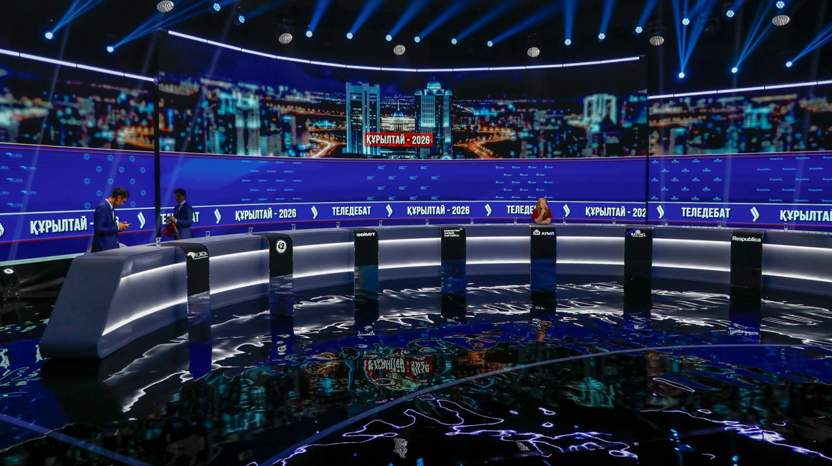 Телеканал Jibek Joly готовится к предвыборным дебатам