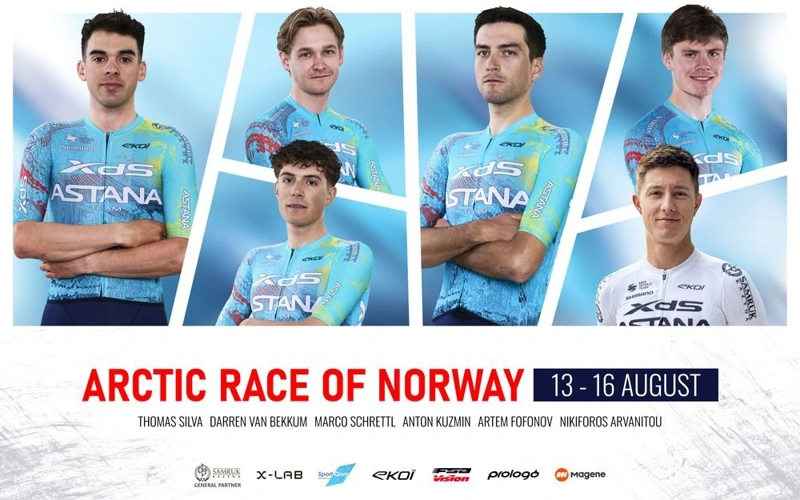 XDS Astana reveals its roster for Arctic Race of Norway 2026