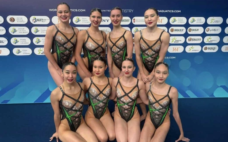 Қазақстан құрамасы әртістік жүзуден әлем чемпионатында үздік ондыққа енді 