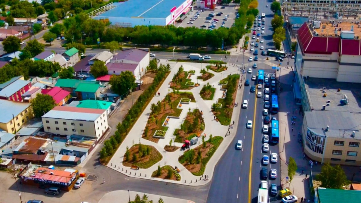 Территорию возле &laquo;Артема&raquo; в Астане превратили в зеленую зону