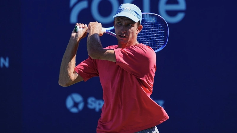 Grigoriy Lomakin of Kazakhstan reaches doubles tournament semifinal in Astana