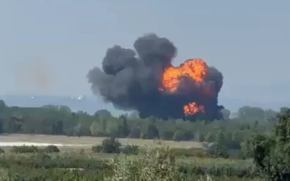 Turkish F-16 crashes during training flight in northwestern Türkiye