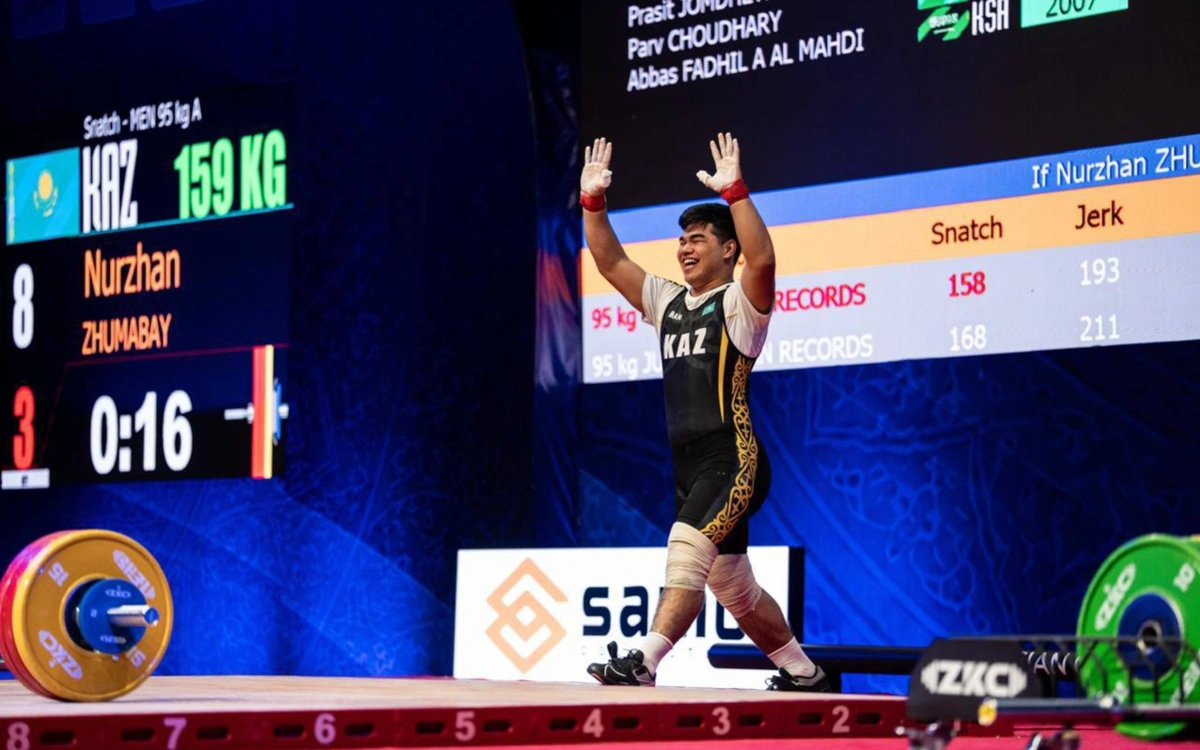 59 медалей и 16 рекордов: как Казахстан выступил на чемпионате Азии по тяжелой атлетике