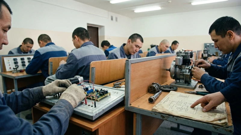 Түрмелерде жазасын өтеушілер жұмыс істеп, білім алуына қандай жағдай жасалған