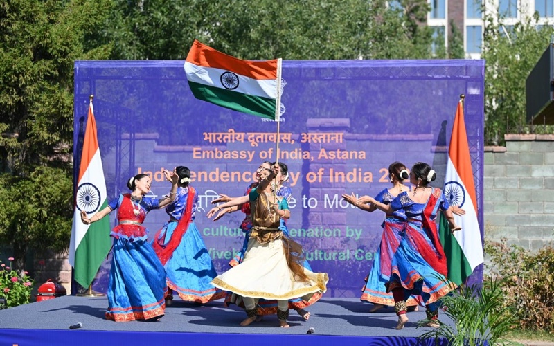 Astana and Almaty join Indian community in joyous Independence Day festivities Astana and Almaty join Indian community in joyous Independence Day festivities