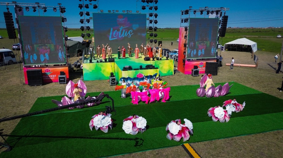 &laquo;LOTUS FEST-2026&raquo; фестивалінің ашылу салтанатына 3 мыңға жуық адам қатысты