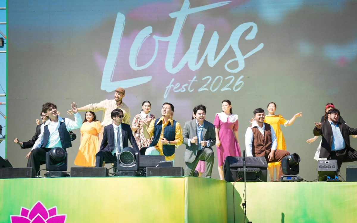 &laquo;LOTUS FEST-2026&raquo; фестивалінің ашылу салтанатына 3 мыңға жуық адам қатысты