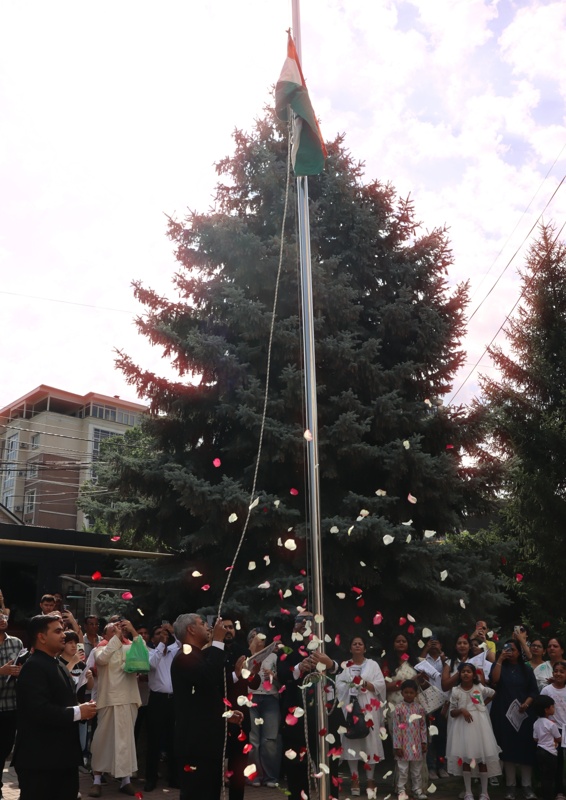 Astana and Almaty join Indian community in joyous Independence Day festivities Astana and Almaty join Indian community in joyous Independence Day festivities