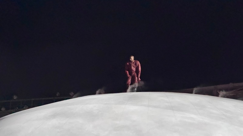 Kanye West wows Almaty with epic sphere-stage show Kanye West wows Almaty with epic sphere-stage show