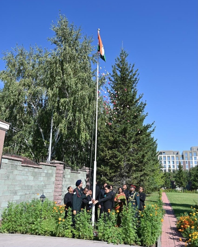 Astana and Almaty join Indian community in joyous Independence Day festivities Astana and Almaty join Indian community in joyous Independence Day festivities