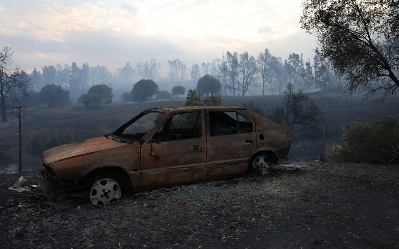 Greece issues high wildfire alert for Sunday amid strong winds