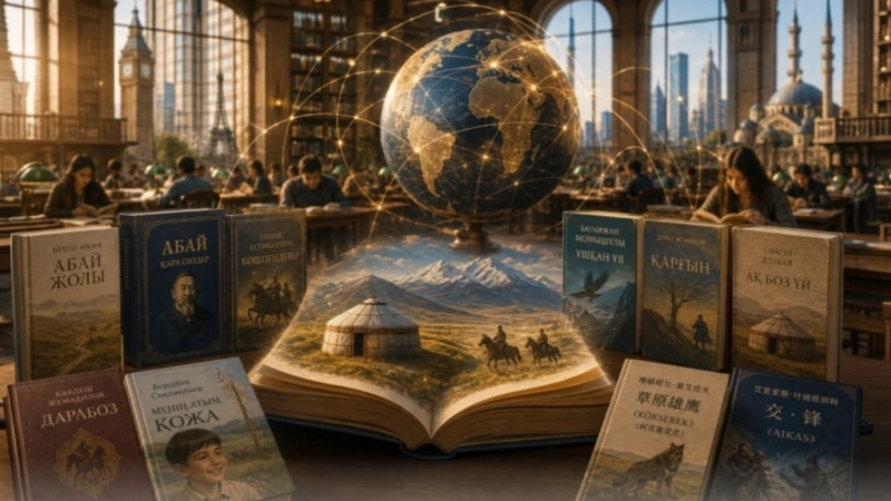 Книги казахских писателей читают в 125 странах мира