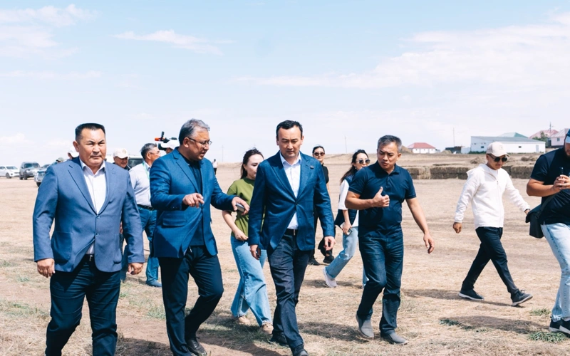 Есет Байкен Ұлытау ауданына жұмыс сапарымен барды