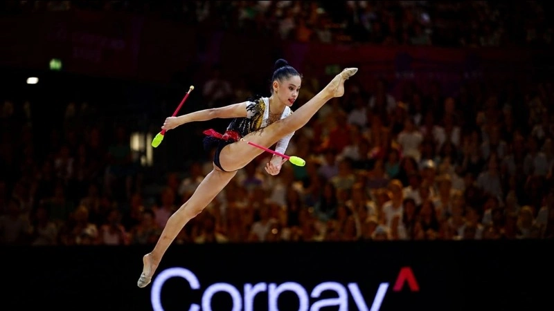 Kazakhstan's Yerekesheva secures 5th place at Rhythmic Gymnastics Worlds