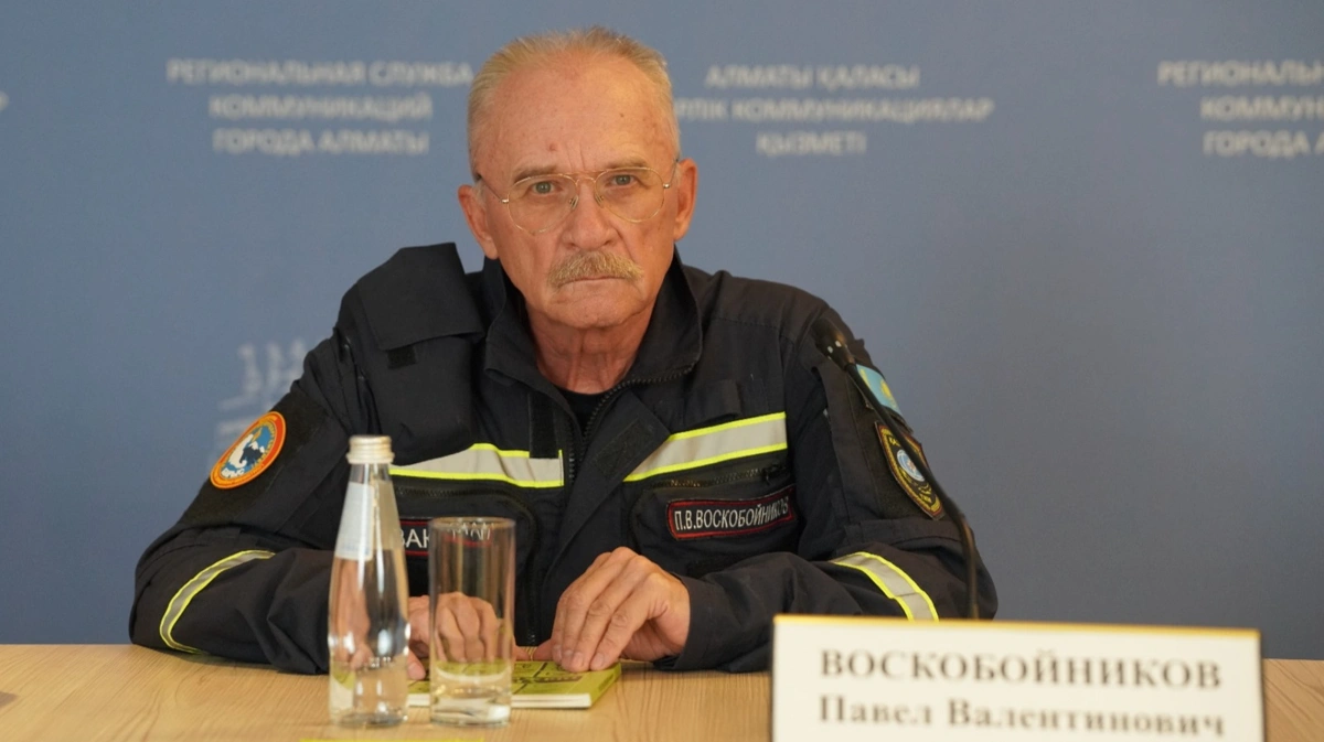 главный спасатель спасательного подразделения РГУ &laquo;Республиканская спасательная служба &laquo;Барыс&raquo; МЧС РК Павел Воскобойников