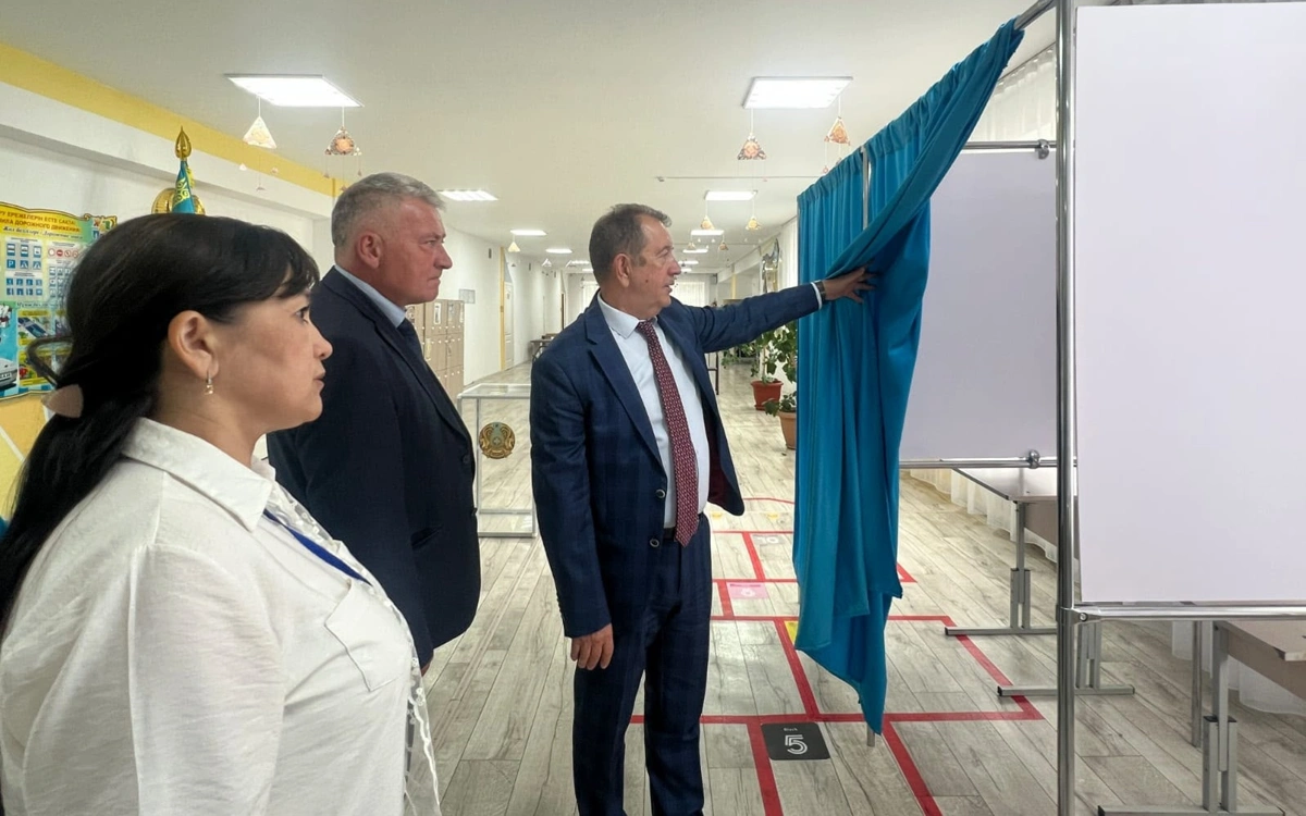 ОСК Қостанай облысындағы сайлау учаскелерінің дайындығын тексерді