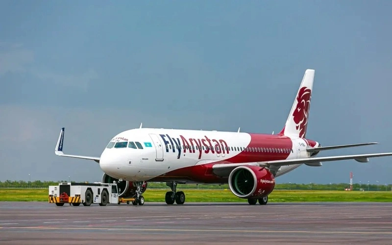 Fire breaks out on FlyArystan aircraft during technical work, employee injured