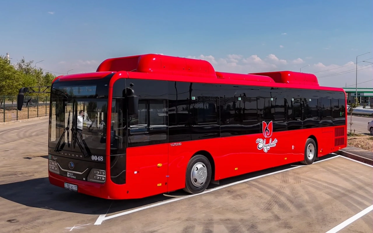 17 новых автобусов вышли на маршрут в Шымкенте, еще 31 запустят в сентябре