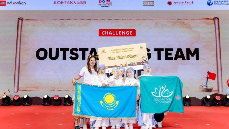 Kazakhstan wins 23 awards FIRST LEGO League Asia Open Championship in Beijing