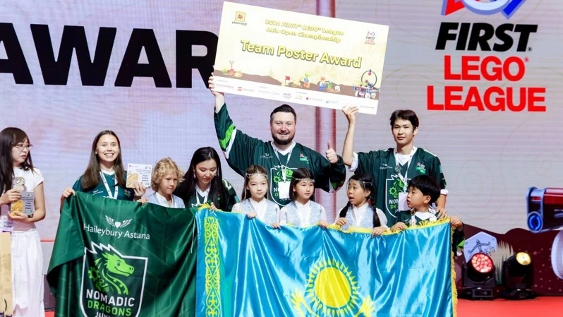 Kazakhstan wins 23 awards FIRST LEGO League Asia Open Championship in Beijing