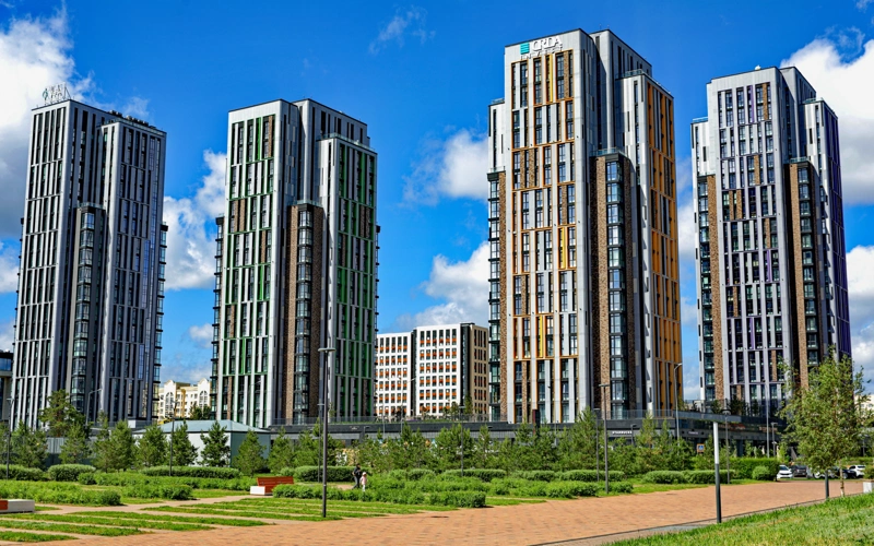 Астана_панорамный вид, квартиры