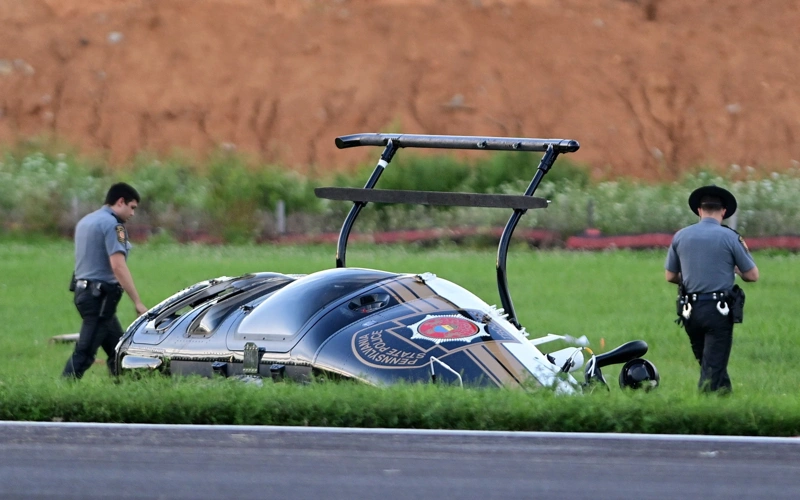 Pilot dies in plane-helicopter collision at Pennsylvania airport