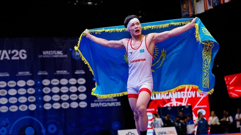 Kazakhstan's Kalmagambetov crowned U20 world champion in Bratislava