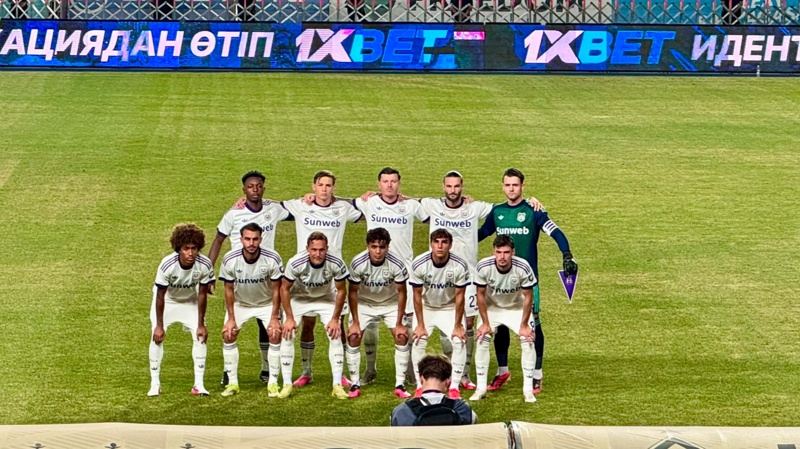 FC Kairat fall to Anderlecht in Europa League playoff first leg FC Kairat fall to Anderlecht in Europa League playoff first leg