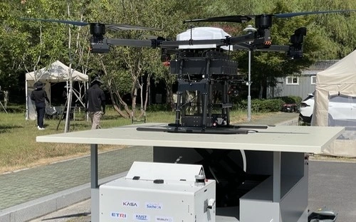 Drone-robot, South Korea