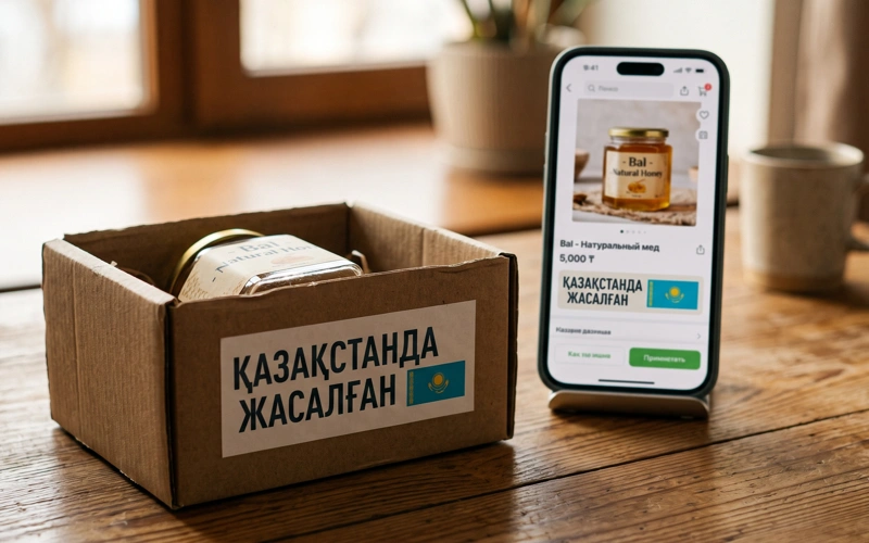 Қазақстанда жасалған тауарларға маркетплейстердегі іздеу нәтижелерінде артықшылық беріледі