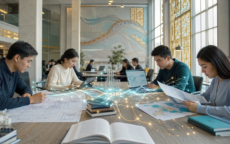 Kazakhstan, AI, education, artificial intelligence, technology, universities, study, students