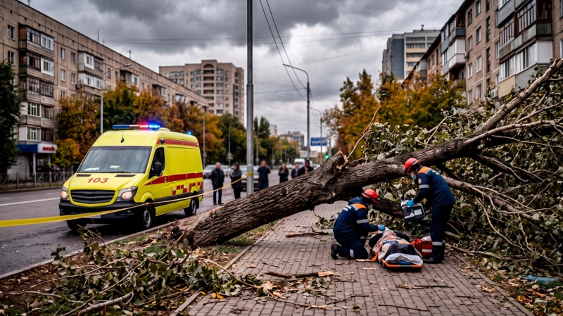 Кто ответит за дерево, упавшее на человека