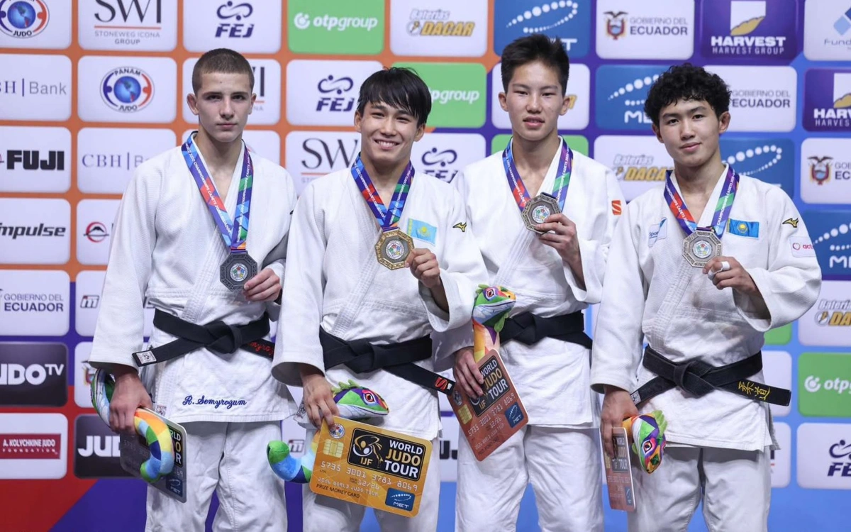 Ғабит Расулхан дзюдодан жасөспірімдер арасында Әлем чемпионы атанды
