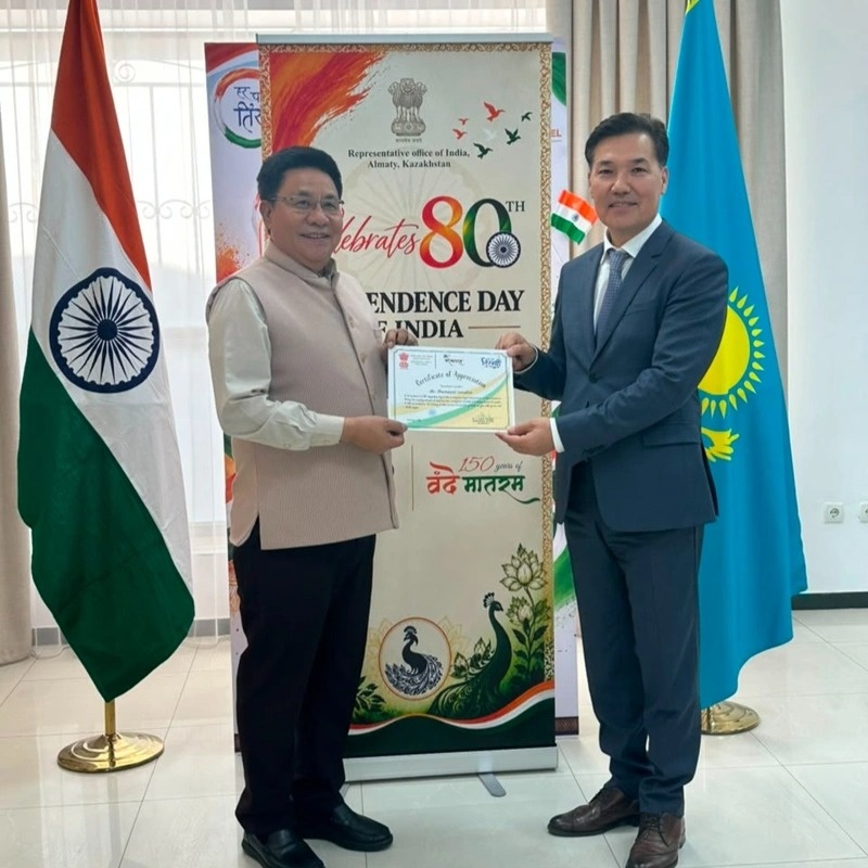 India honors Kazakh doctor for outstanding contribution India honors Kazakh doctor for outstanding contribution