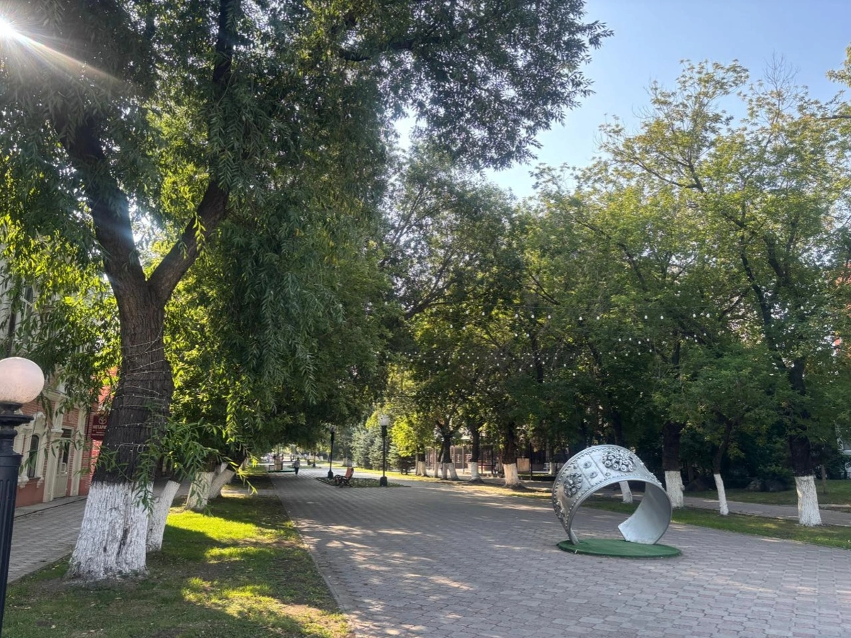 м