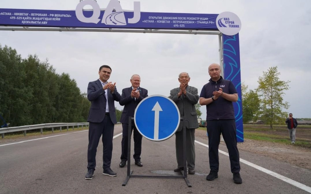 Көлік ағыны 80 пайызға өсті: Астана &mdash; Петропавл жолының 30 шақырымы жаңартылды