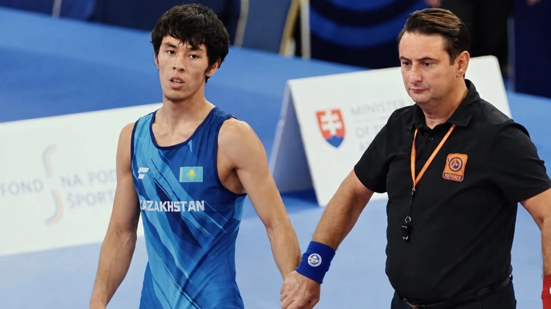 Борец Нурасыл Асамбек завоевал бронзовую медаль чемпионата мира U20