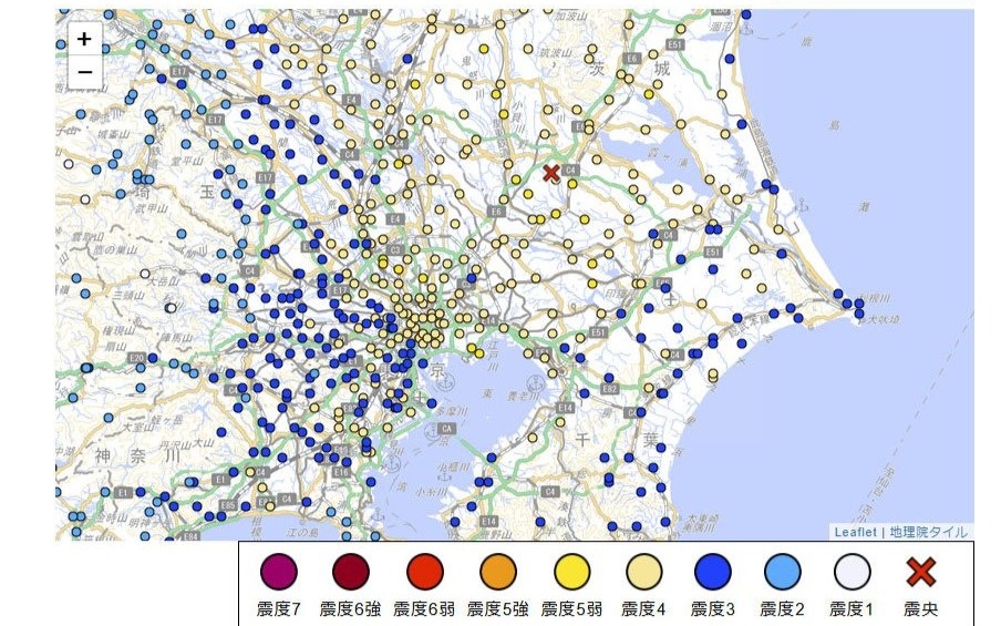 M5.9 Quake Strikes Eastern Japan, Disrupting Trains