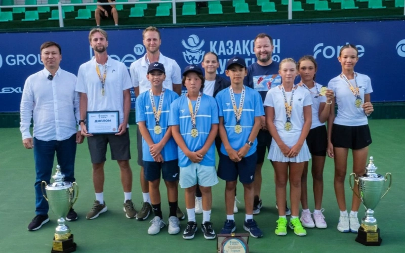 Определились победители Кубка Казахстана U12 по теннису в Астане