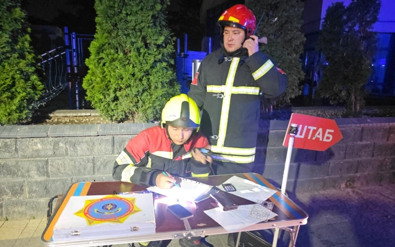 Алматыда кабельдік шахтадағы өртке байланысты жедел штаб құрылды