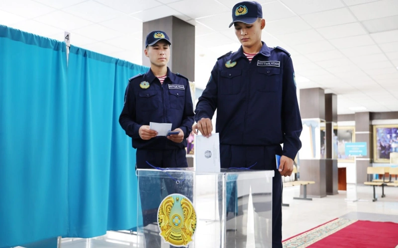 Ұлттық ұланда дауыс беру басталды