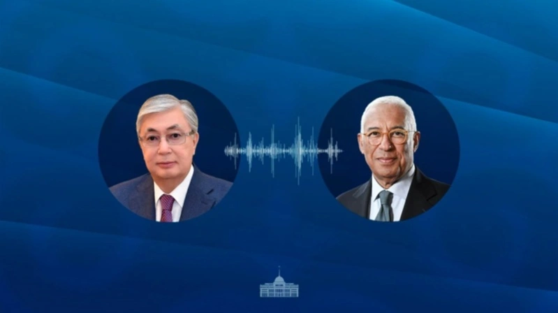Қасим-Жомарт Тоқаев Антониу Кошта билан телефон орқали мулоқот қилди